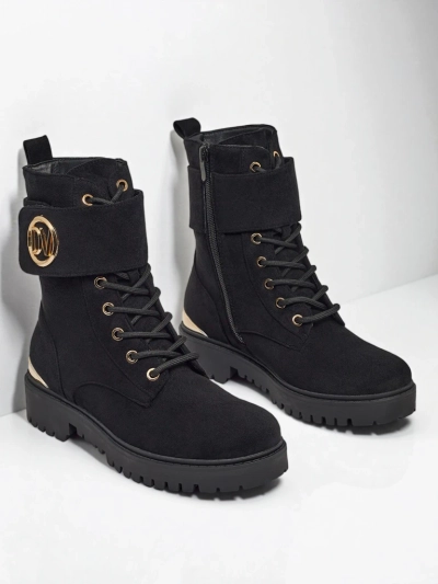 Női Lorice díszes worker bakancsok