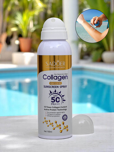 Sadoer Napvédő Spray SPF 50 Kollagénnel