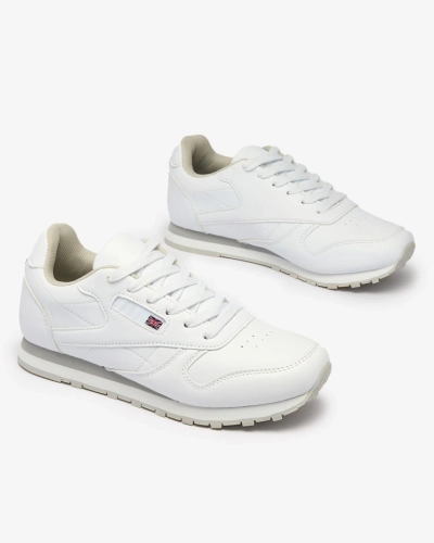 Sneaker Atelier Bianca - Klasszikus Fehér Női Cipő