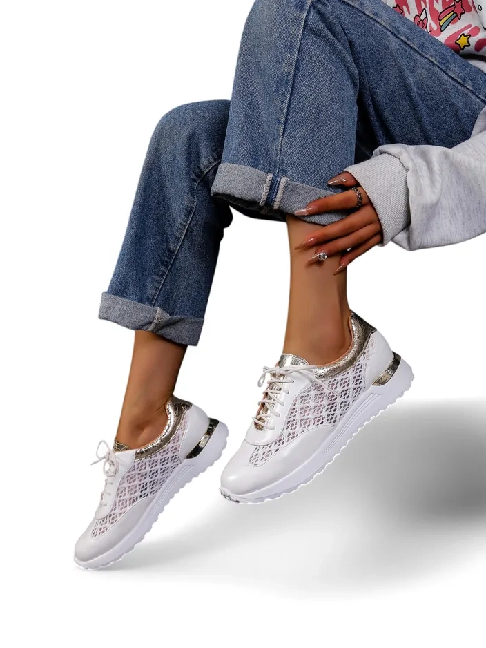 Royalfashion Perforált női sportcipő Ellos