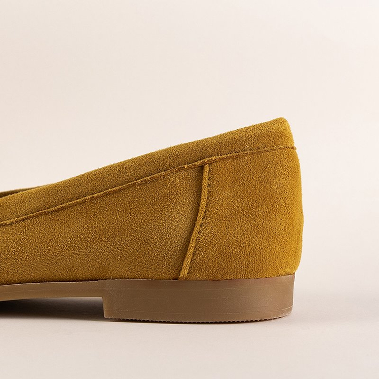 Női mustárcipők Iliana sugárzóval - Lábbeli