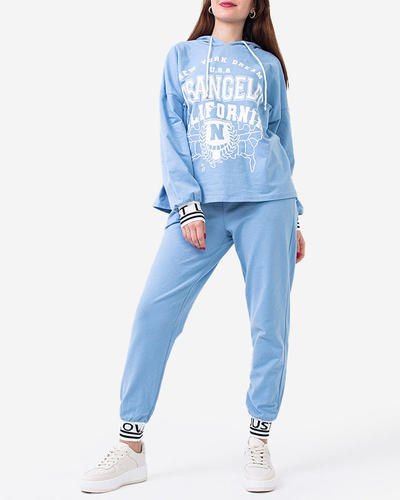 Kék női sportléc szett - Ruházat