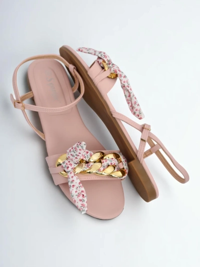 Royalfashion Női lapos talpú BareLuxe szandál