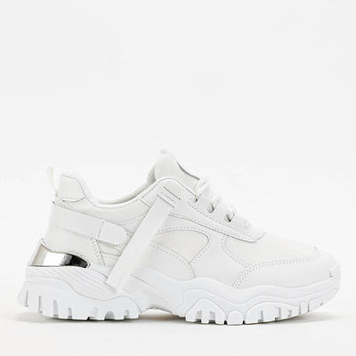 OUTLET Női sportcipő tornacipő ecru Itega árnyalatban - Lábbeli