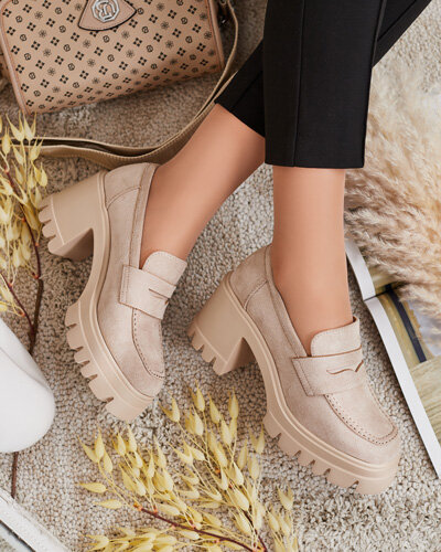 Royalfashion Női mokaszinok posztón Narvoti