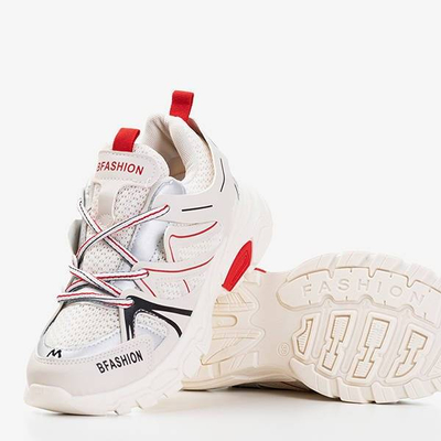 OUTLET Bézs női sportcipő Risika - Lábbeli