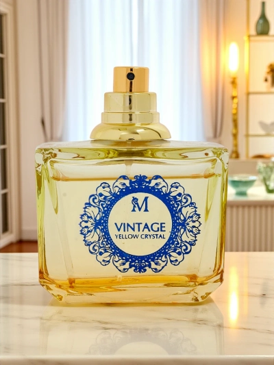 Vintage Yellow Crystal ihlette női Eau de Parfum