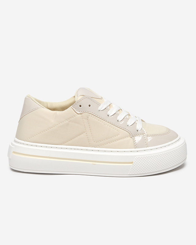 OUTLET Bézs színű női sportcipő Smaqo - Lábbeli