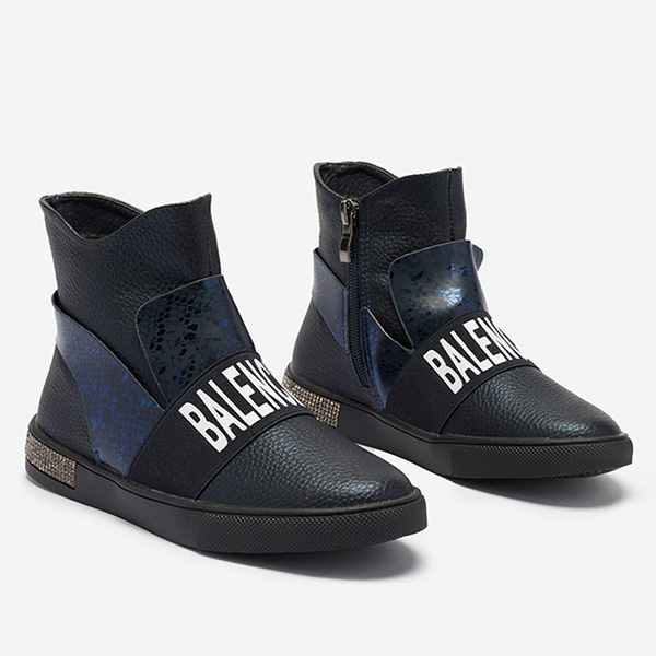 OUTLET Sötétkék lánycsizma Doubnic- Footwear