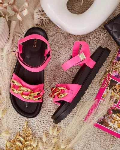 Royalfashion Női Orette láncos szandál
