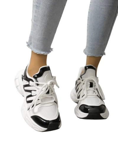 Royalfashion Női sportos sneakers vastag talpon Loness