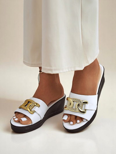 Royalfashion Női wedge szandálok Nolia