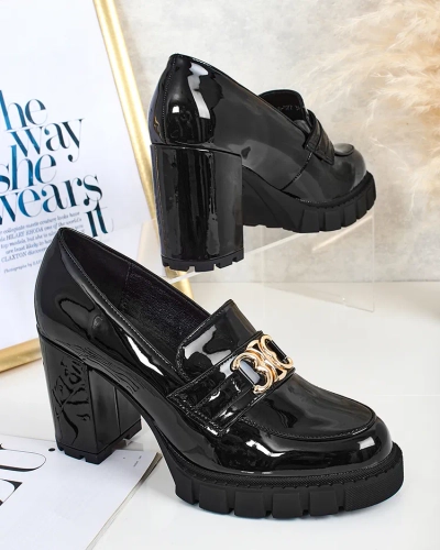 Royalfashion Elegáns női mokaszinok posztón Jozii