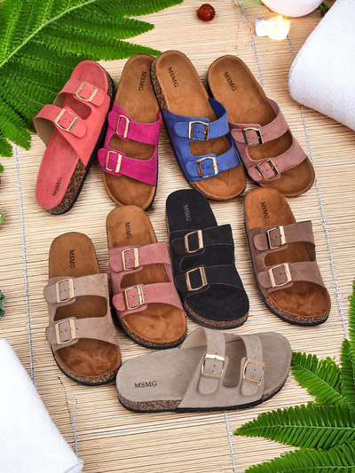 Royalfashion Női flip-flopok csattal Foumy