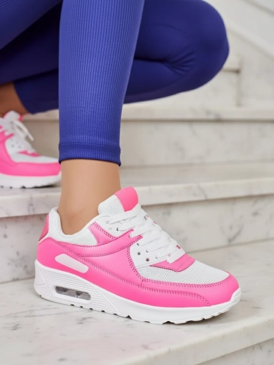 Sneakers Valentina Rózsaszín Stílusos Kényelem