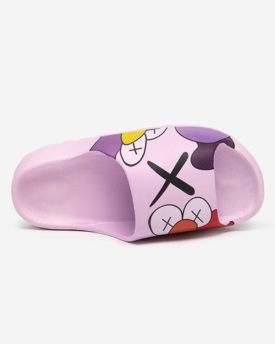 OUTLET Violet női papucs Elmino - Lábbeli