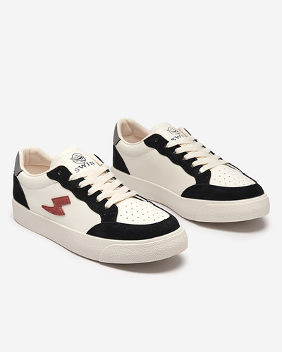 OUTLET White - fekete női sportcipő Rozzuci- Cipők