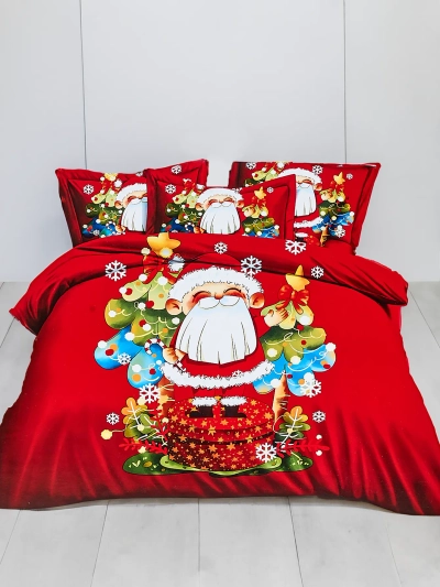 Royalfashion Karácsonyi ágyneműhuzat 160x200 3 darabos készlet