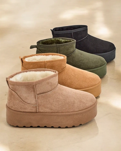 Royalfashion Rövid női hó csizmák Havale