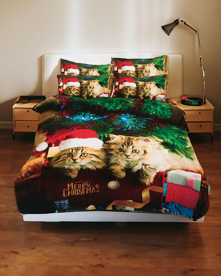 Royalfashion karácsonyi ágynemű 160x200 4 részes készlet