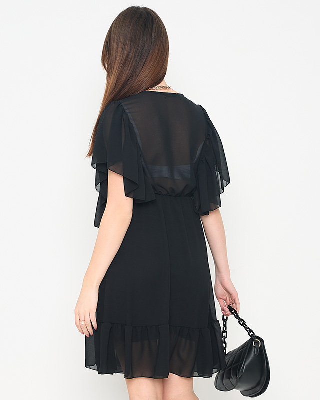 Női fekete mini ruha - Ruházat