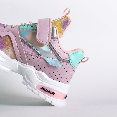 Rózsaszín lány sportcipők Klarika - Cipők