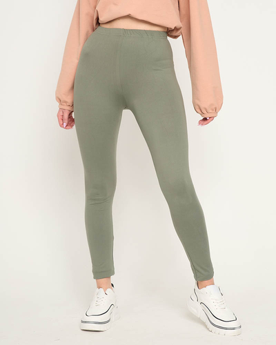 Zöld női leggings - Ruházat