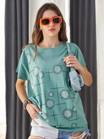 Royalfashion Női Pamut Póló Nyomtatással