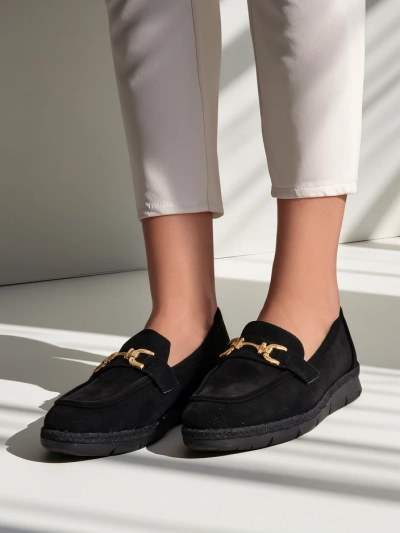Royalfashion Női slip-on cipők dekoratív orral