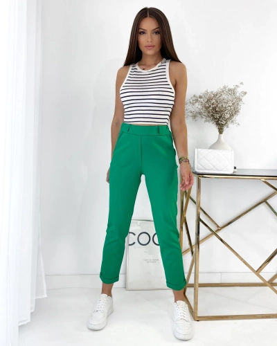 Royalfashion Sötétzöld női teggings