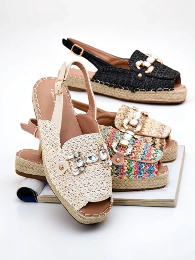 Royalfashion Női espadrilles nyitott orral