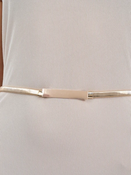 Rugalmas női öv díszes kapoccsal