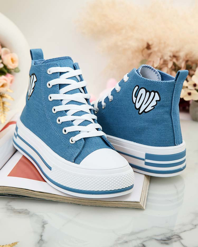 Royalfashion Női sportos tornacipő nyomtatással