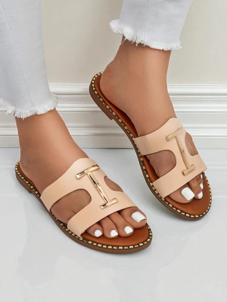 Royalfashion Női lapos talpú szandálok Maya Louise