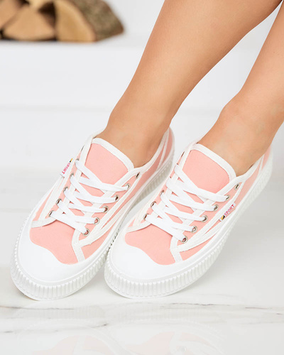 OUTLET Rózsaszín női tornacipő Scola-Shoes
