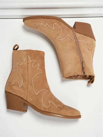 Velvet Ash női cowboy csizmák – sarokkal