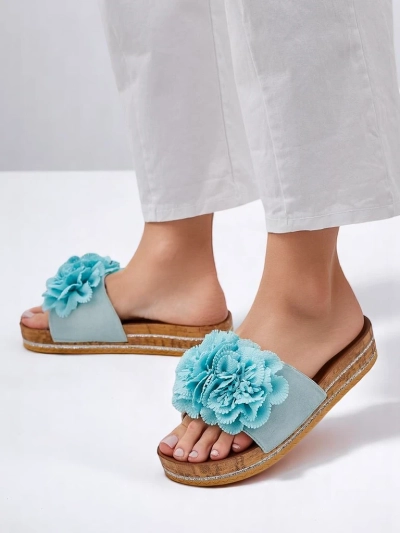 Royalfashion Női papucs virágokkal Focce