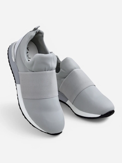 Damskie sneakersy Selene Grigio płaska podeszwa gołębi szary modny styl