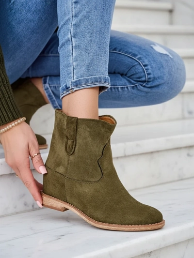 Royalfashion Cipők cowboy stílusban fedett kúp sarkú Patorias