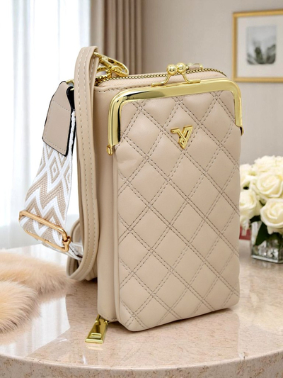 Royalfashion Multifunkcionális kézitáska-pénztárca vállpánttal Pick Charm