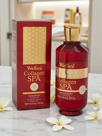 Wellice Collagen SPA sampon kollagénnel és vitaminokkal