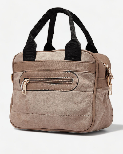 Royalfashion női kis kézitáska barna színben