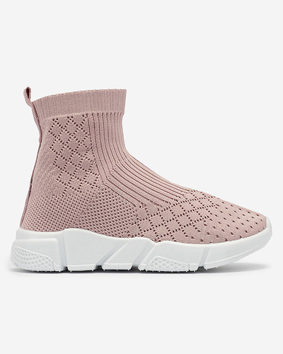 Rózsaszín gyermek boka sportcipő Ovoy- Footwear