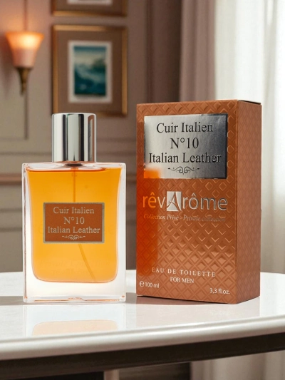 Inspirált eau de parfum férfiaknak N 10 Olasz Bőr