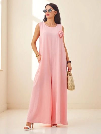 Atena Rosa Palazzo – elegáns, pántos kombidressz viszkóz anyagból