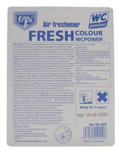 WC Felfüggeszthető Frissítő Erdő 40 g