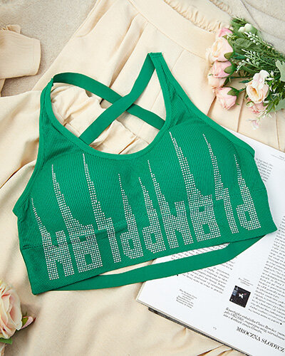 Royalfashion Női sportmelltartó cirkofrizura