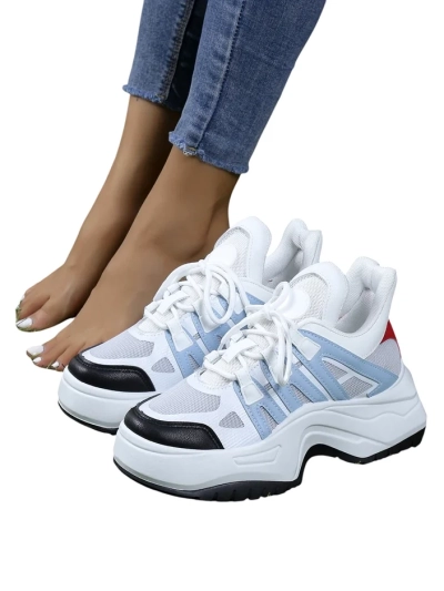 Royalfashion Női sportos sneakers vastag talpon Loness