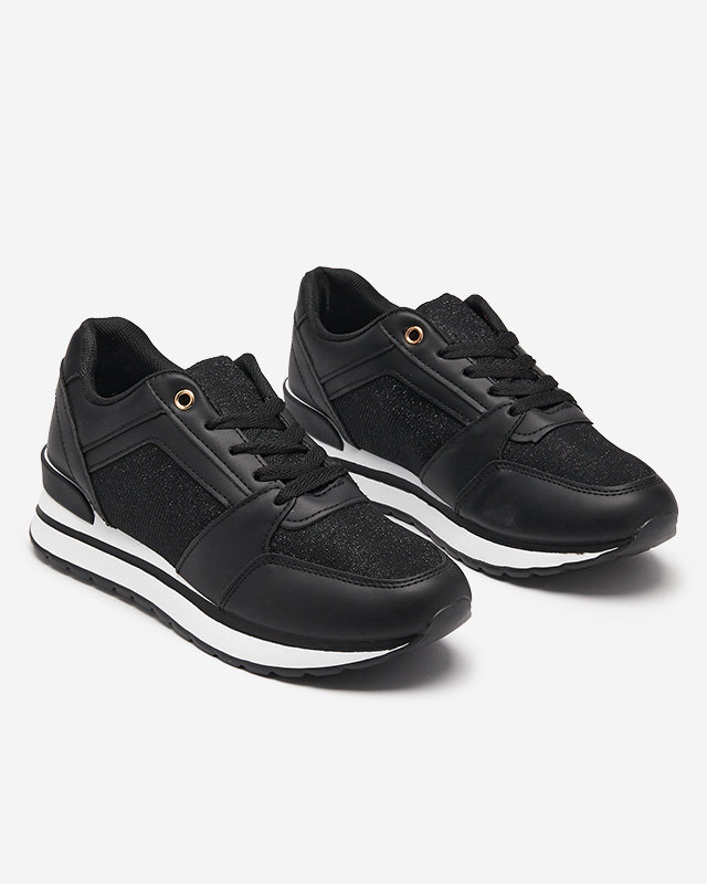 OUTLET Fekete női sportcipő Uzzuci- Lábbeli