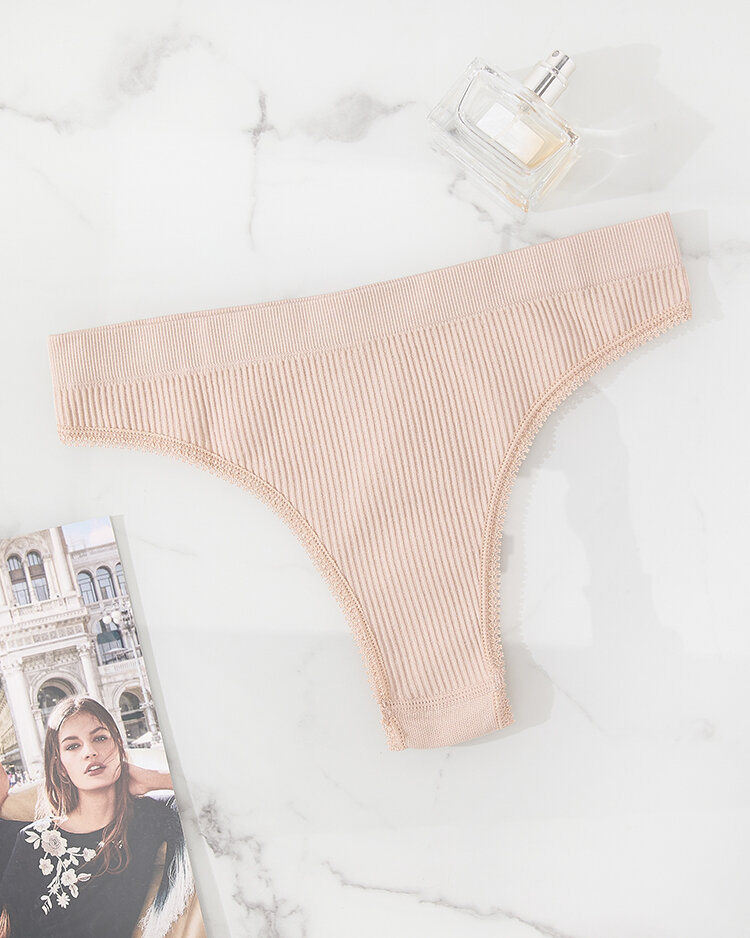 Royalfashion Bézs női melltartó alsónadrág